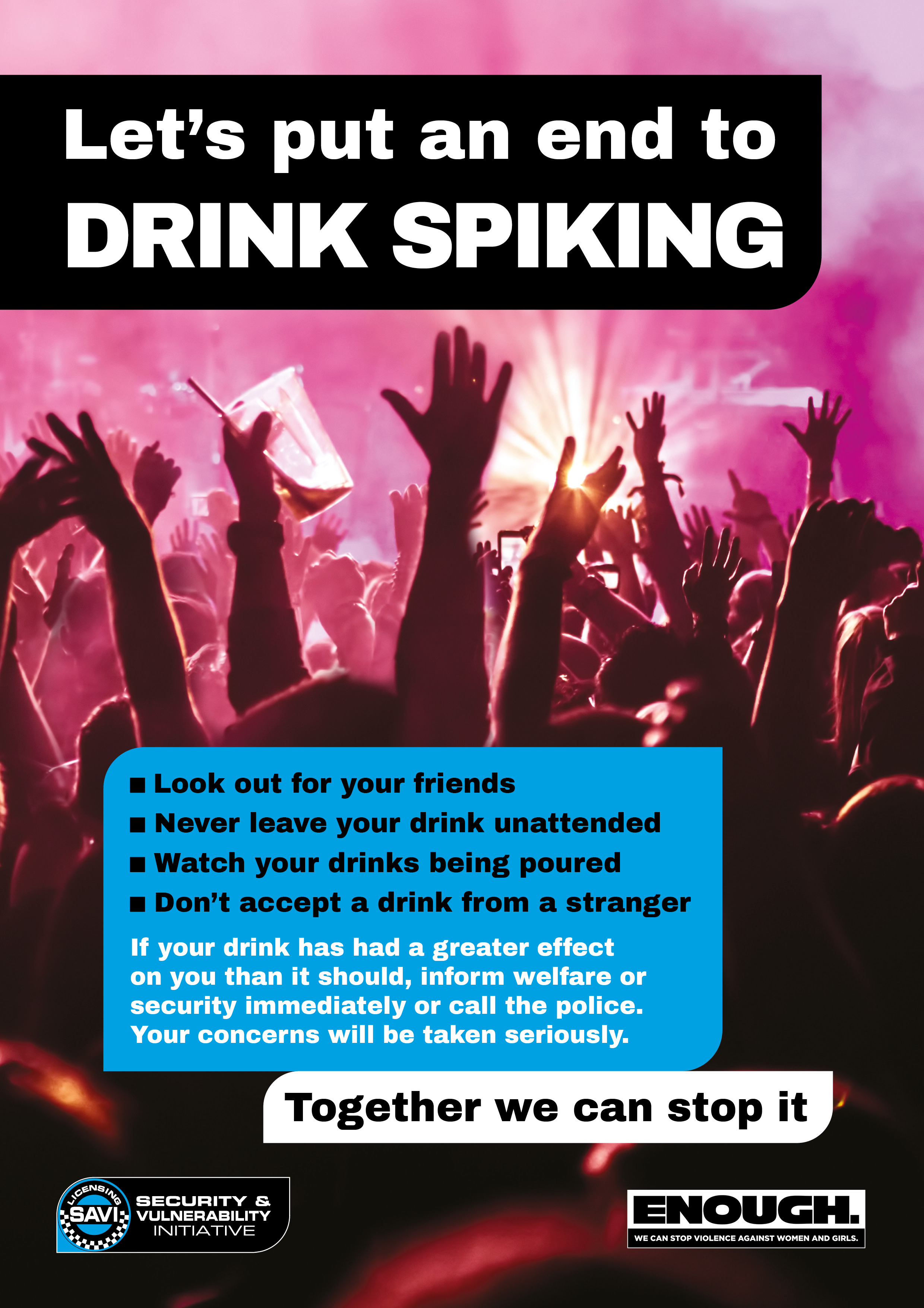 Drink Spiking Posters