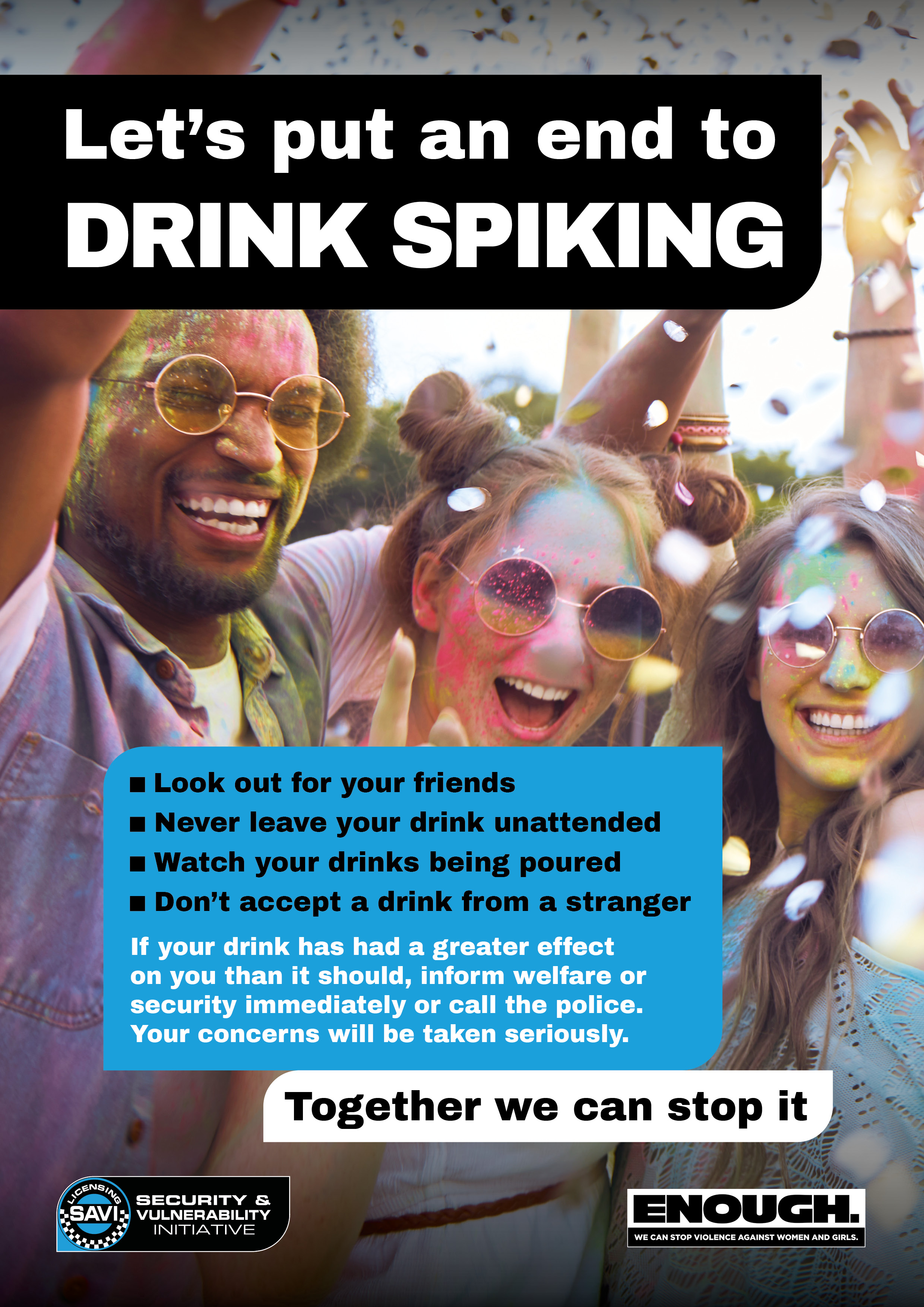 Drink Spiking Posters
